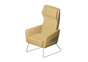 Divans 3D - Fauteuil en cuir - Select - 13401 - 20930 - KVASTE0205