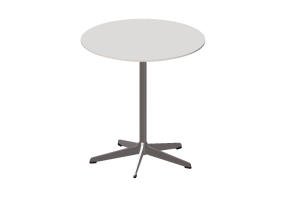 Tables 3D - Table avec base &agrave; 5 jambes - Rondo - 28326 - E122