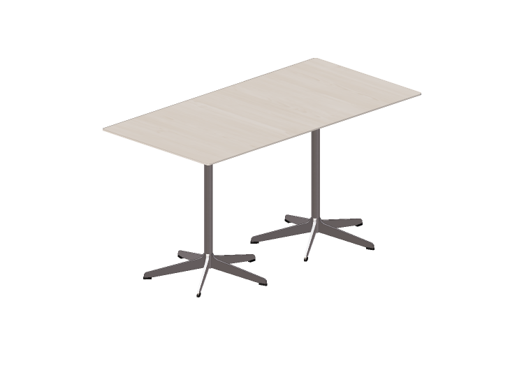 Mesas 3D - Mesa com base de 5 raios - Rondo - 28358 - E190... Mesas 3D - Mesa com base de 5 raios - Rondo - 28358 - E190...