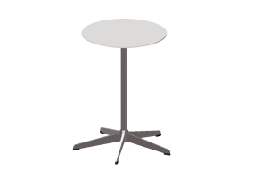 3D Tische - Tisch mit 5-Stern-Fu&szlig; - Rondo - 28324 - E122