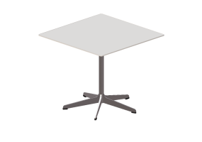 3D Tables - Table with 5-star base - Rondo - 28338 - PP20