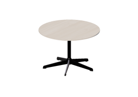 Tavoli 3D - Tavolo con base a 5 razze - Rondo - 28325 - PP90