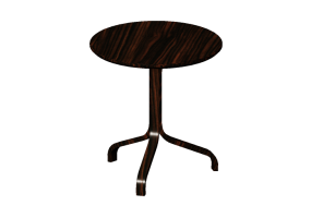 Tables 3D - Table ronde en bois - Lamino - 23026 - V1