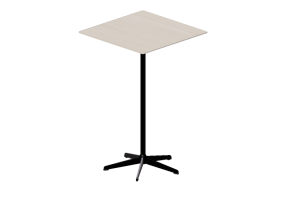 3D Tables - Table with 5-star base - Rondo - 28340 - PP90