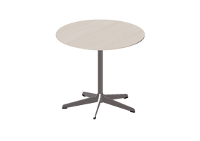 Tables 3D - Table avec base &agrave; 5 jambes - Rondo - 28334 - E190