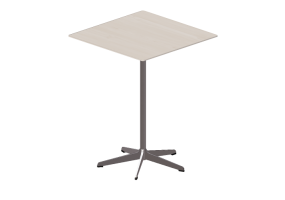 Tables 3D - Table avec base &agrave; 5 jambes - Rondo - 28339 - E190