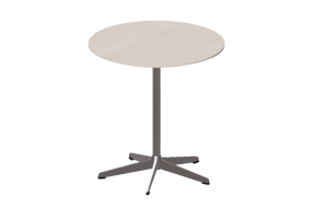 3D Tables - Table with 5-star base - Rondo - 28326 - E190