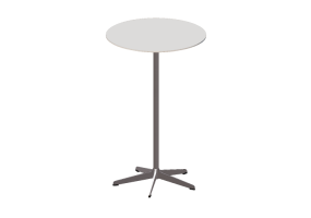 3D Tables - Table with 5-star base - Rondo - 28357 - PP20