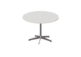Tables 3D - Table avec base &agrave; 5 jambes - Rondo - 28335 - PP20