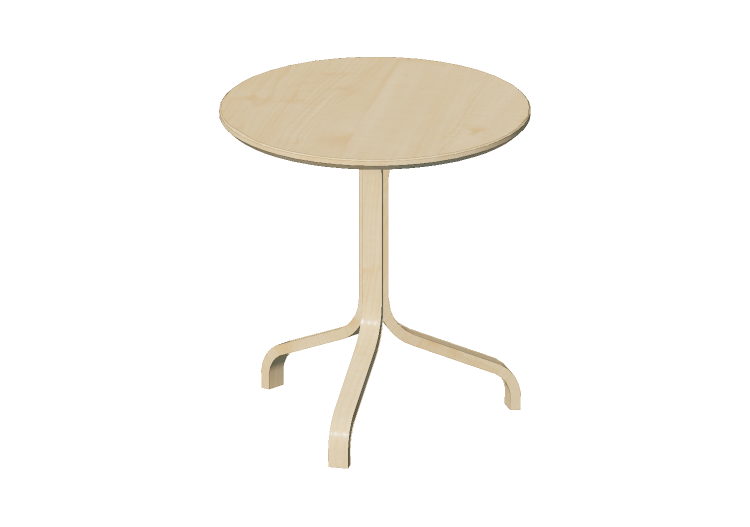 3D Tische - Holztisch rund - Lamino - 23026 - E3 - Swedese 3D Tische - Holztisch rund - Lamino - 23026 - E3 - Swedese