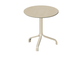 3D Tables - Round wooden table - Lamino - 23026 - E2