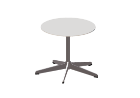 Tables 3D - Table avec base &agrave; 5 jambes - Rondo - 28323 - E122