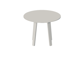 Tavoli 3D - Tavolo rotondo in legno - Divido - 27224 - AHPP