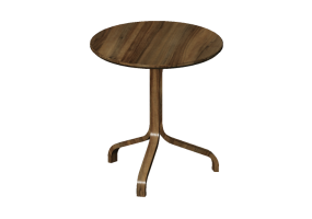 3D Tables - Round wooden table - Lamino - 23026 - V2