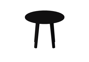 3D Tables - Round wooden table - Divido - 27224 - AF