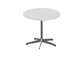 Tables 3D - Table avec base &agrave; 5 jambes - Rondo - 28334 - E122