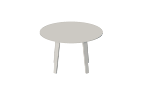 3D Tables - Round wooden table - Divido - 27225 - AH