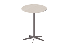 3D Tables - Table with 5-star base - Rondo - 28337 - E190
