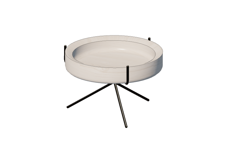 3D Tische - Runder Tisch - Drum - 27324 - A122 - Swedese 3D Tische - Runder Tisch - Drum - 27324 - A122 - Swedese
