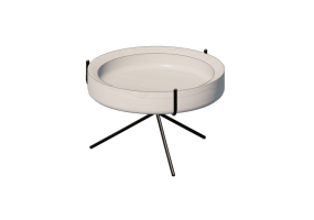 Tavoli 3D - Tavolo rotondo - Drum - 27324 - A122