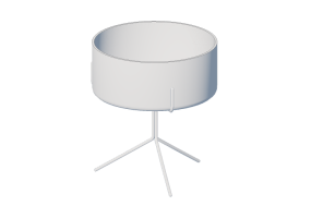 3D Tables - Round table - Drum - 27337 - 2020