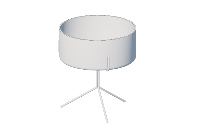 Tables 3D - Table ronde - Drum - 27337 - 2020 - Swedese Tables 3D - Table ronde - Drum - 27337 - 2020 - Swedese