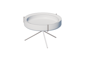 Tavoli 3D - Tavolo rotondo - Drum - 27324 - AH20