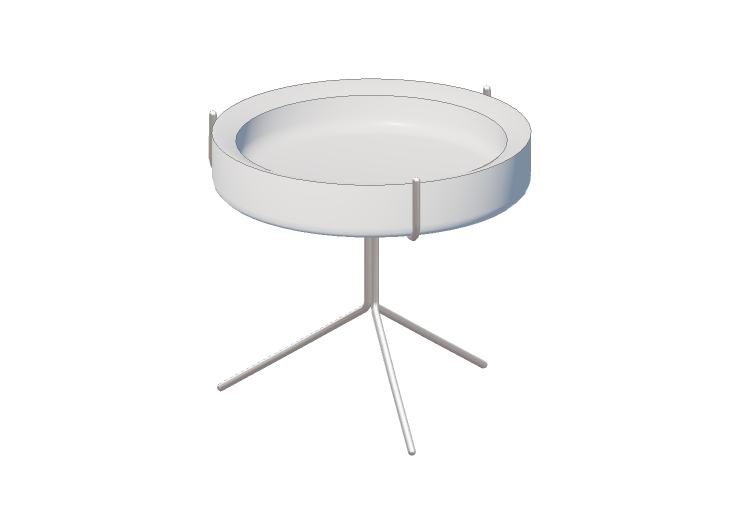 3D Tables - Round table - Drum - 27325 - AH20 - Swedese 3D Tables - Round table - Drum - 27325 - AH20 - Swedese