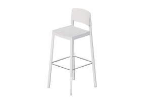 Sedie 3D - Sgabello in legno - Grace - 22920 - AH