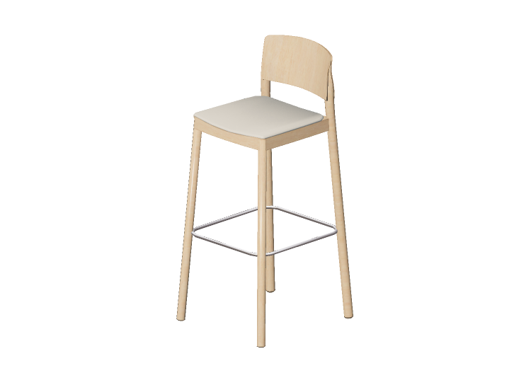 Sedie 3D - Sgabello in legno - Grace - 22930 - E1930-... Sedie 3D - Sgabello in legno - Grace - 22930 - E1930-...