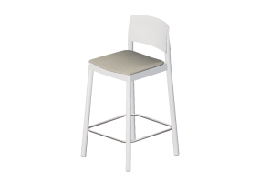 Sedie 3D - Sgabello in legno - Grace - 22905 - AH940 - MARPAT03
