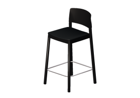 3D Chairs - Wooden Stool - Grace - 22905 - AF980 - ELMBAL99011