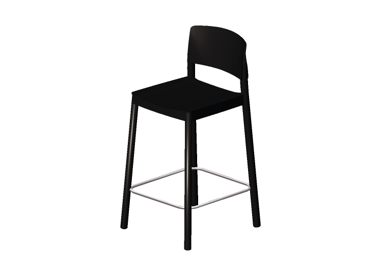 Cadeira 3D - Banqueta de madeira - Grace - 22921 - AF -... Cadeira 3D - Banqueta de madeira - Grace - 22921 - AF -...
