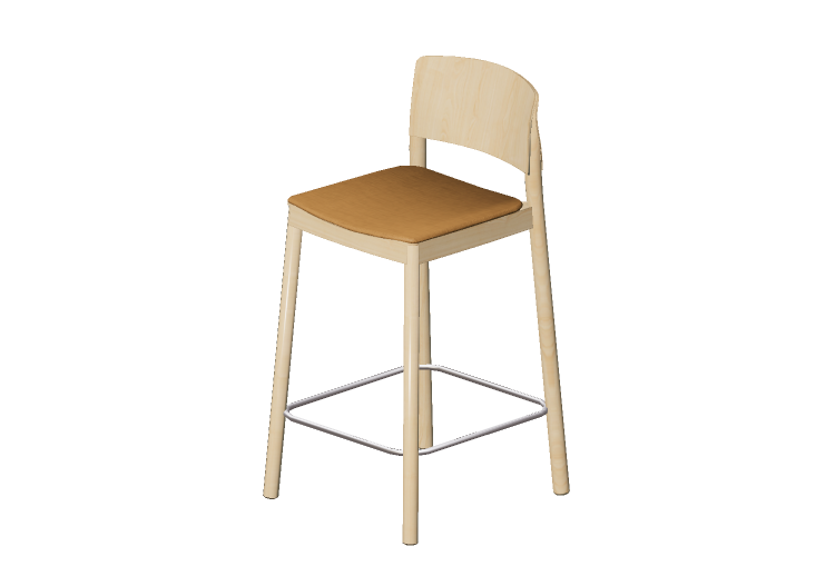Sillas 3D - Taburete de madera - Grace - 22905 - A1940 -... Sillas 3D - Taburete de madera - Grace - 22905 - A1940 -...
