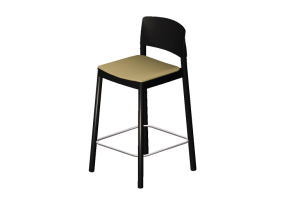 3D Chairs - Wooden Stool - Grace - 22905 - AF930 - SVERAM6072