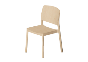 3D Chairs - Wooden Chair - Grace - 22900 - E1