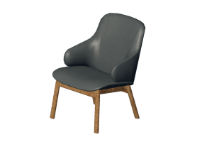 Poltronas 3D - Poltrona em tecido Amstelle - 16611 - E2910 - CAMMLF02