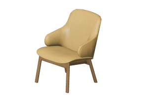 Fauteuil 3D - Fauteuil en tissu Amstelle - 16611 - E3910 - CAMMLF12