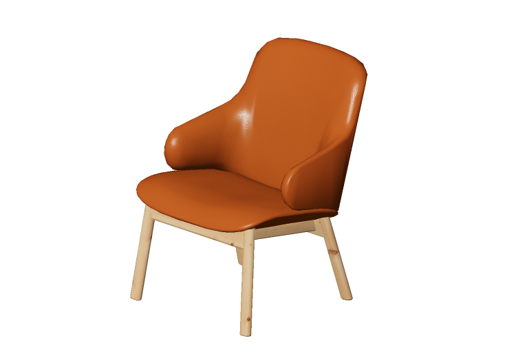 Poltrone 3D - Poltrona in pelle Amstelle - 16611 - A3980 -... Poltrone 3D - Poltrona in pelle Amstelle - 16611 - A3980 -...