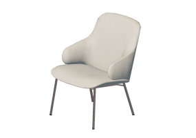 Poltronas 3D - Poltrona em tecido Amstelle - 16611 - 90930 - GUDAMD122