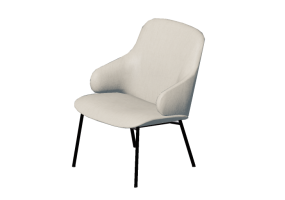 Poltronas 3D - Poltrona em tecido Amstelle - 16611 - 22930 - GUDAMD122