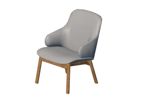 3D Arm Chairs - Fabric Armchair - Amstelle - 16611 - E2920 - SVESTE750
