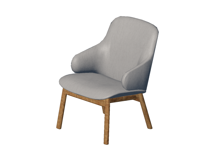 Fauteuil 3D - Fauteuil en tissu Amstelle - 16611 - E2920 -... Fauteuil 3D - Fauteuil en tissu Amstelle - 16611 - E2920 -...