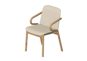 Poltronas 3D - Poltrona em tecido Amstelle - 16601 - A3920 - SVESTE240