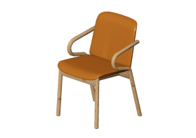 Poltronas 3D - Sillón de cuero Amstelle - 16601 - E1980 - ELMBAL43001