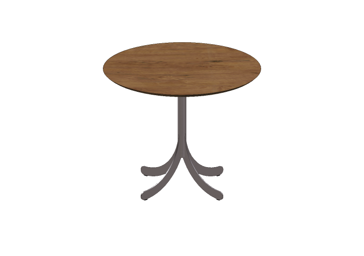 Petites Tables 3D - Table ronde avec base en acier - Atlas... Petites Tables 3D - Table ronde avec base en acier - Atlas...