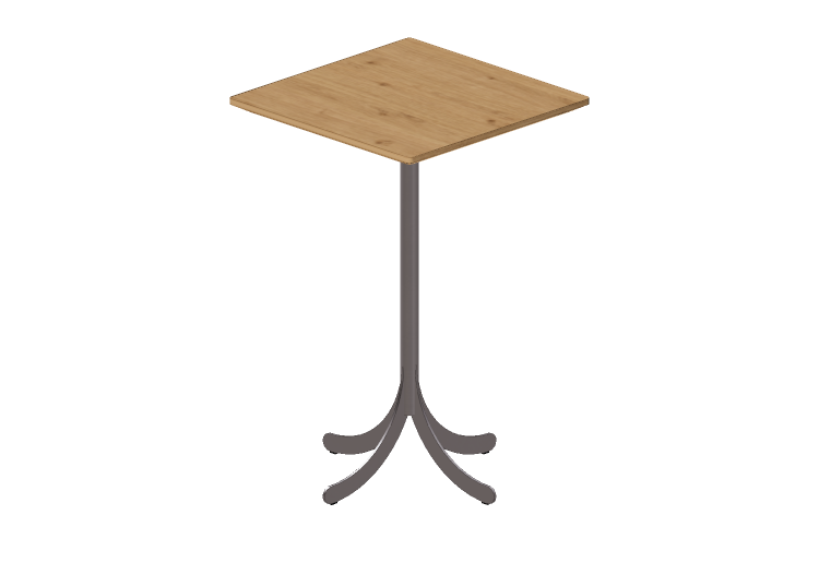 Mesinhas 3D - Mesa quadrada com base de aço - Atlas -... Mesinhas 3D - Mesa quadrada com base de aço - Atlas -...
