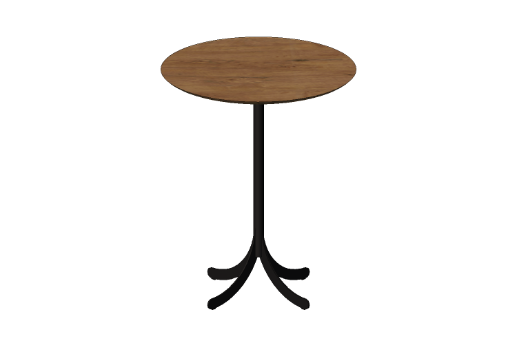 Petites Tables 3D - Table ronde avec base en acier - Atlas... Petites Tables 3D - Table ronde avec base en acier - Atlas...