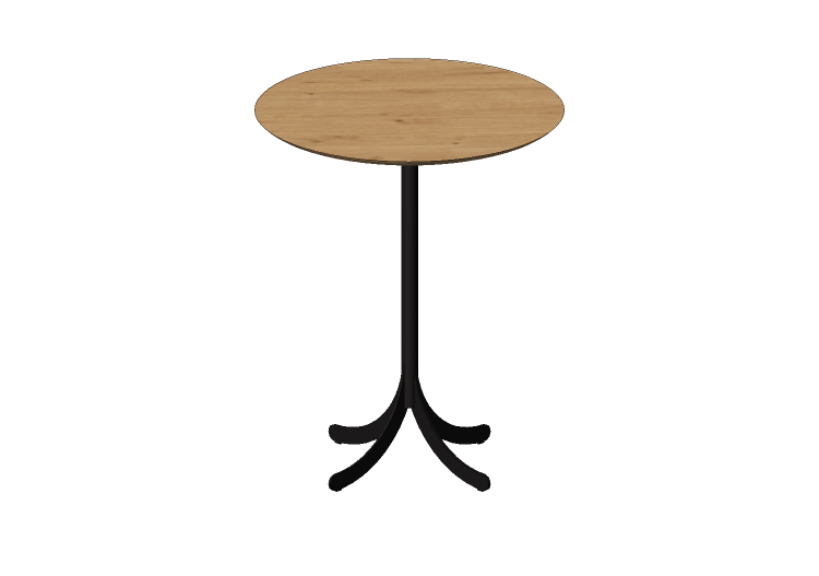 Mesitas 3D - Mesa redonda con base de acero - Atlas -... Mesitas 3D - Mesa redonda con base de acero - Atlas -...