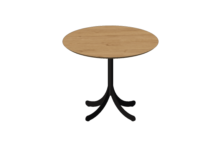 Petites Tables 3D - Table ronde avec base en acier - Atlas... Petites Tables 3D - Table ronde avec base en acier - Atlas...